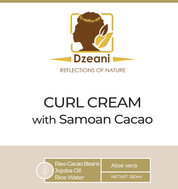 An amazing lightweight leave-in hair cream formula that locks in smoothness for more conditioned, bouncy curls with no weigh down. Dzeani