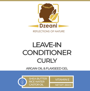 This blend of Flaxseed gel, Shea Butter, and Argan oil feels like an indulgence for your senses just as much as it is for your curls- Dzeani -