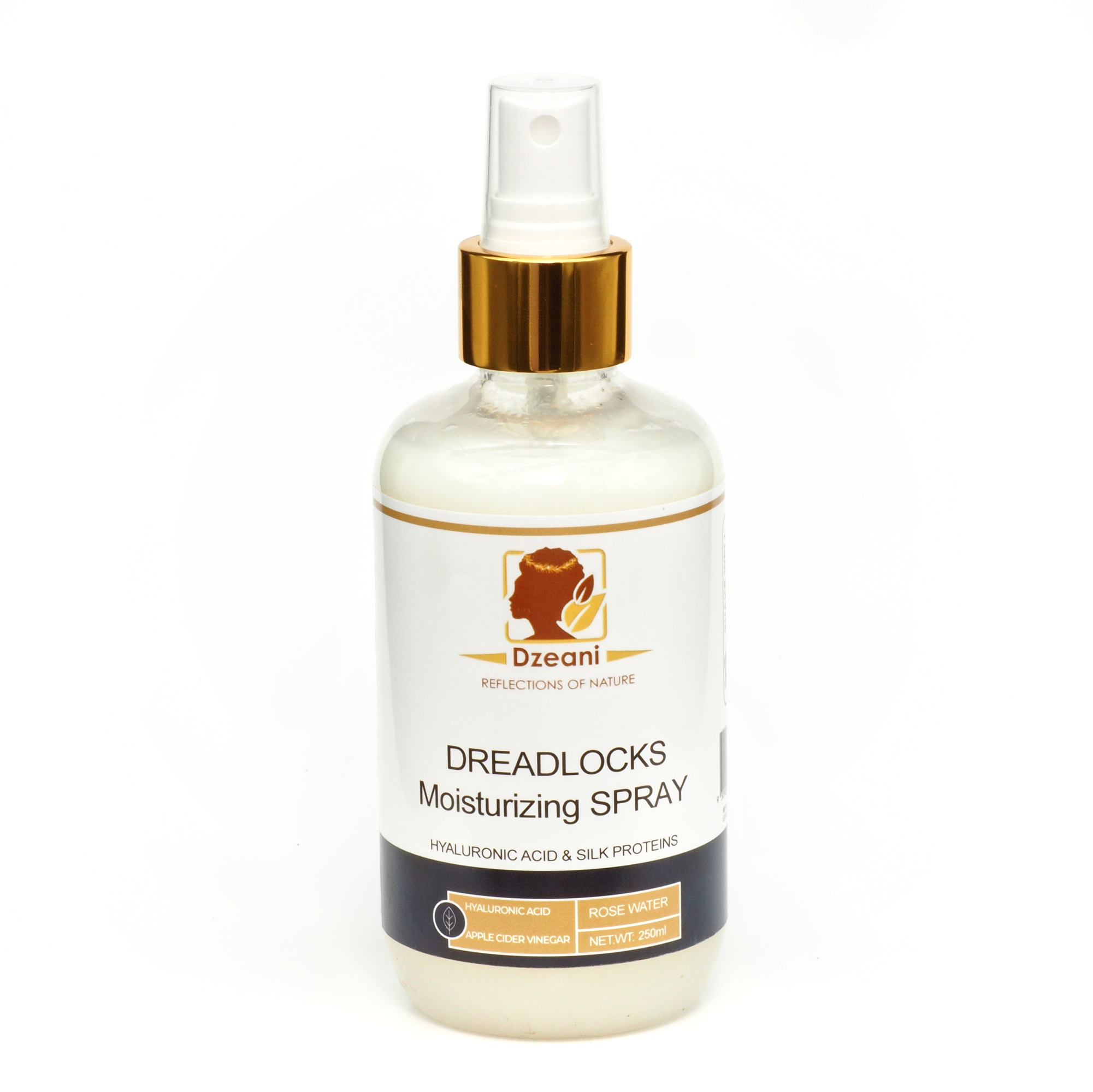 Dreadlocks Spray from Dzeani light-weight mist uses exclusively naturally derived ingredients - Dzeani -