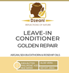 Golden Leave-In Repair Treatment Hyaluronic acid - Dzeani-