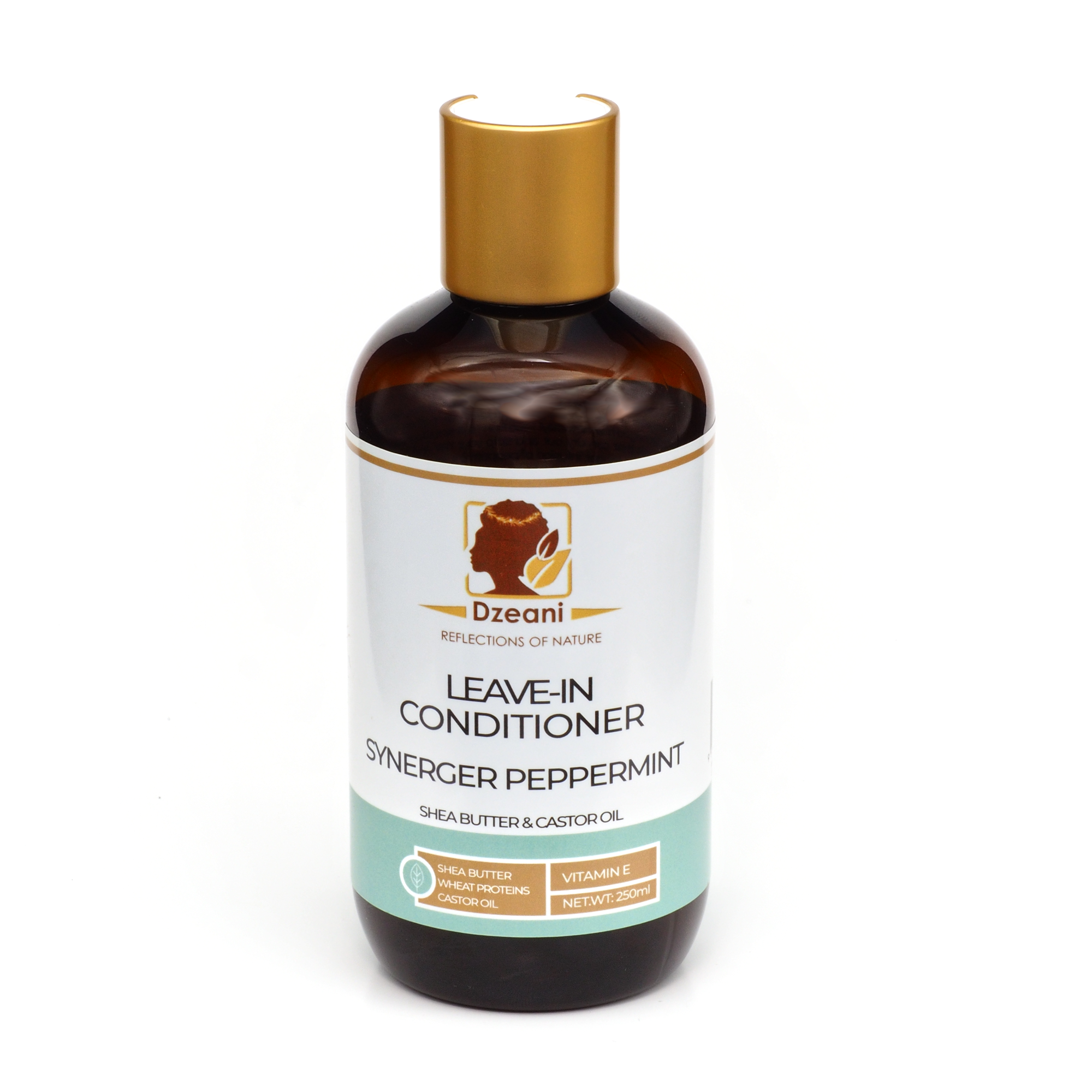 Conditioner is rich in moisturising Shea Butter, Castor Oil and Hydrolyzed Wheat Protein to help nourish, strengthen and repair dry and damaged hair - Dzeani -
