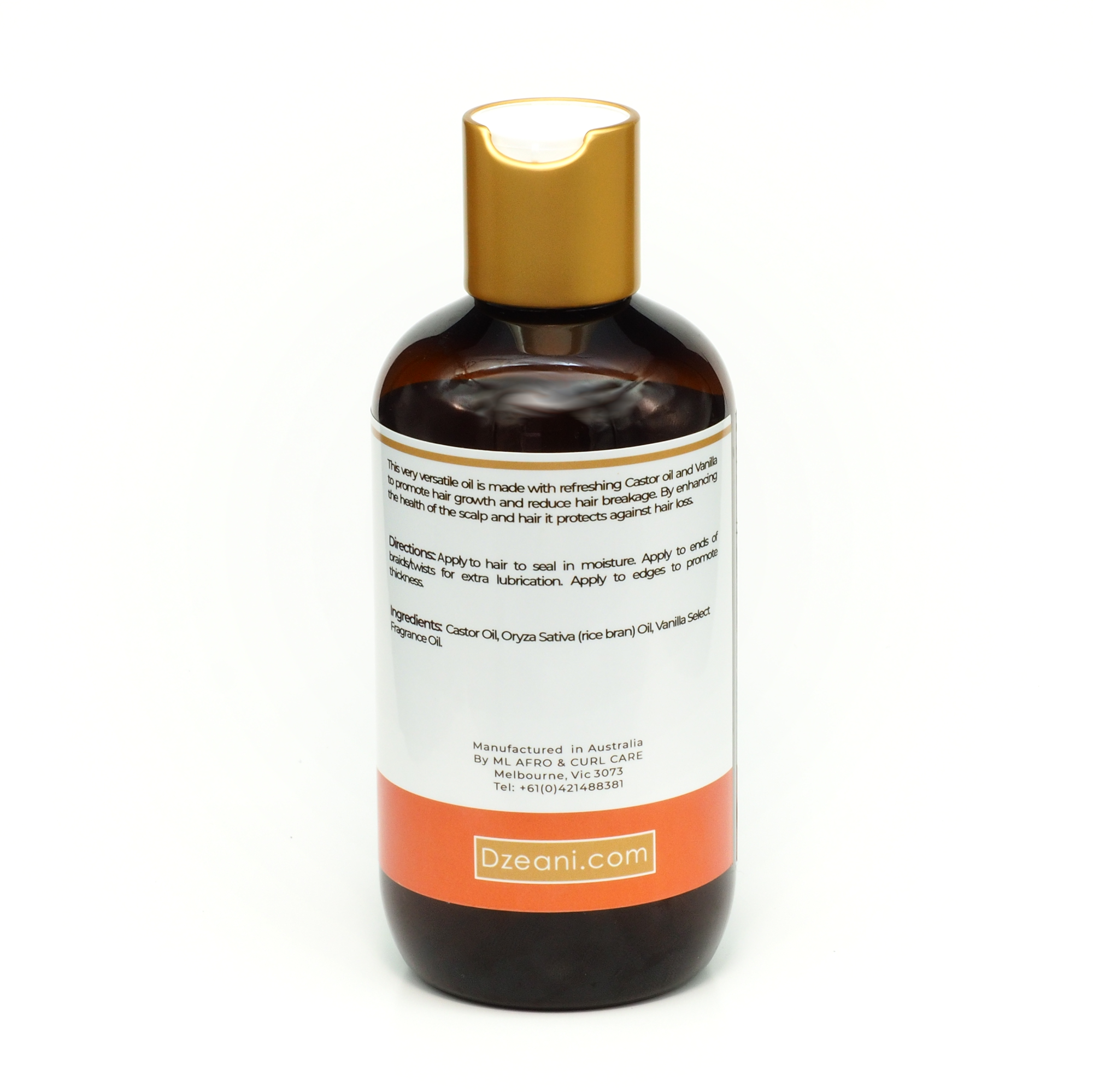 Edges Salve Spray  with Organic Castor Oil from Dzeani