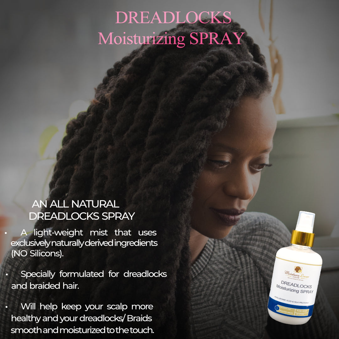 Dreadlocks Spray from Dzeani light-weight mist uses exclusively naturally derived ingredients - Dzeani -