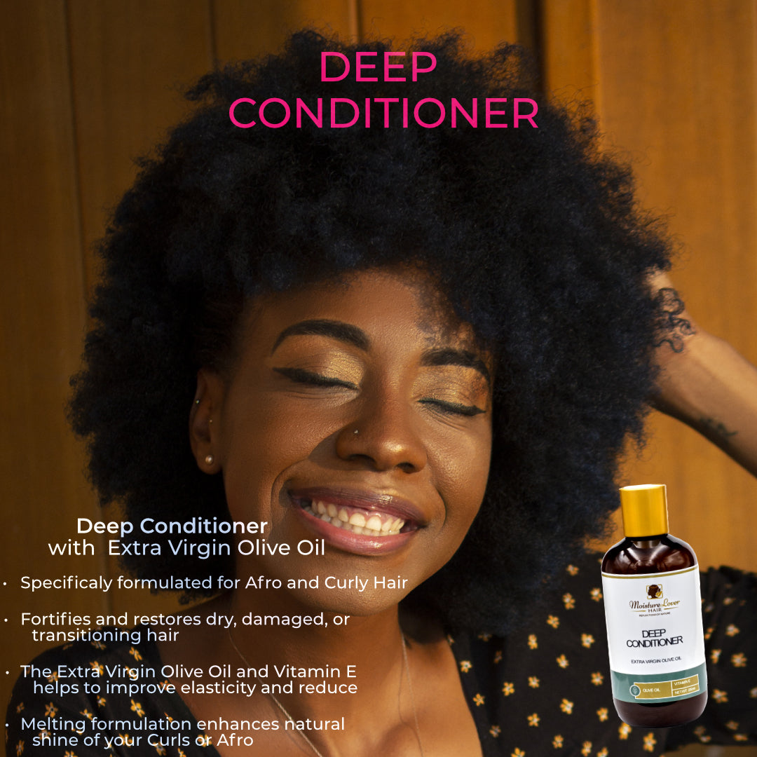 Dzeani Deep Conditioner fortifies and restores dry, damaged, or transitioning hair- Dzeani -
