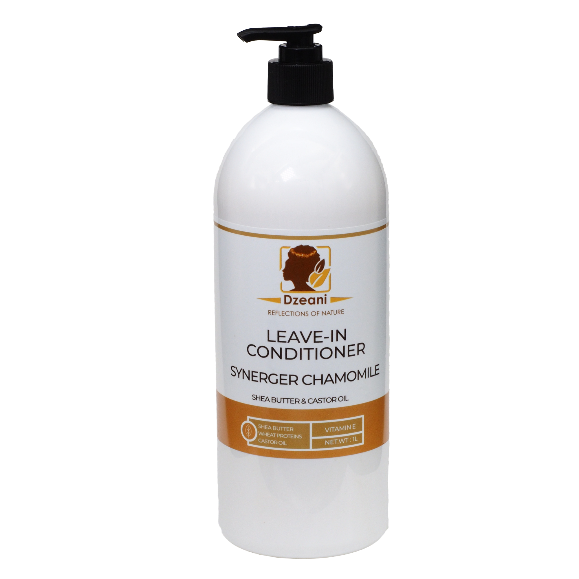 Conditioner is rich in moisturising Shea Butter, Castor Oil and Hydrolyzed Wheat Protein to help nourish, strengthen and repair dry and damaged hair - Dzeani - 