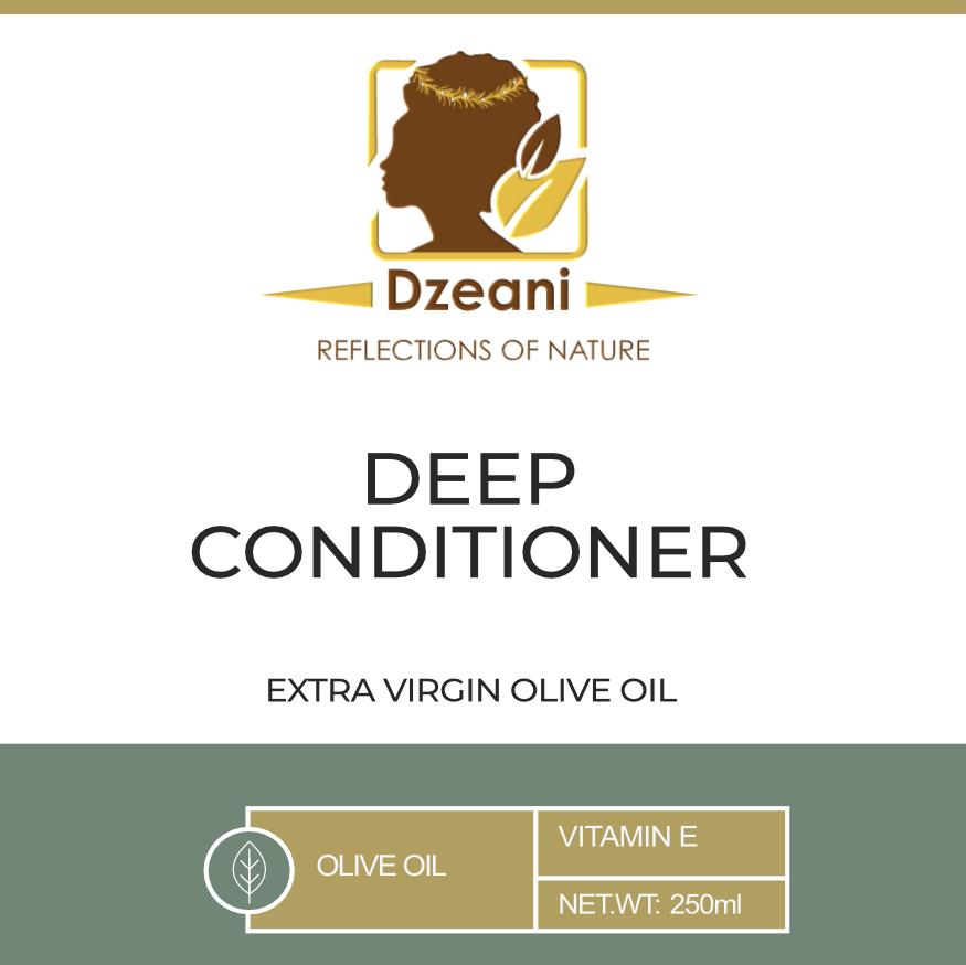 Dzeani Deep Conditioner fortifies and restores dry, damaged, or transitioning hair- Dzeani -