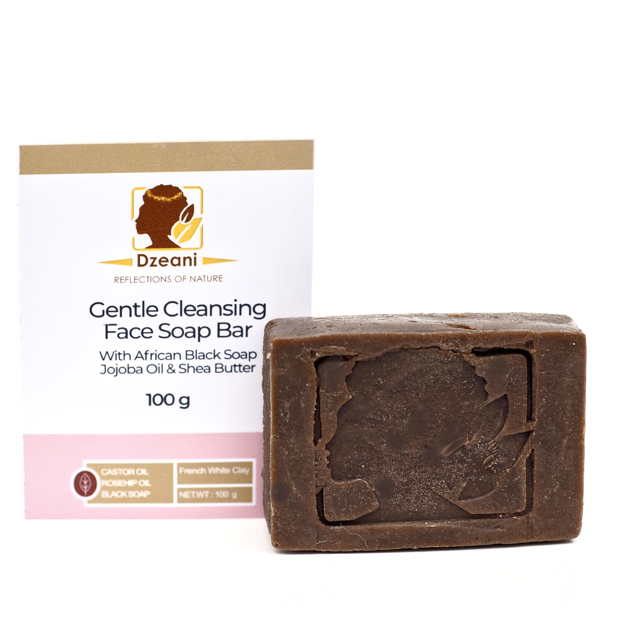 This hand-milled bar of soap from Dzeani have been formulated with moisturising ingredients that work to gently cleanse the skin, removing dirt and impurities