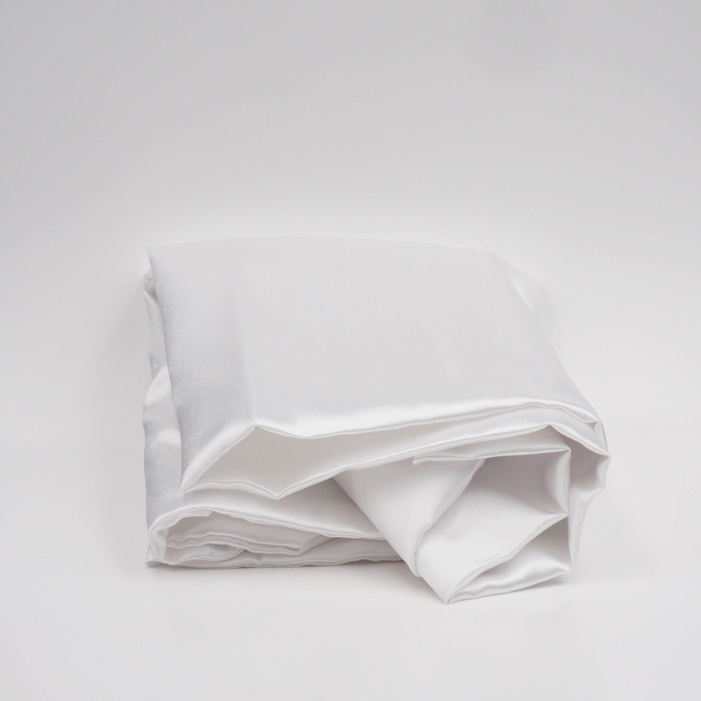 Satin Pillow Case White